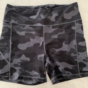 Senita Athletics Baseline Shorts, XL Black Camo